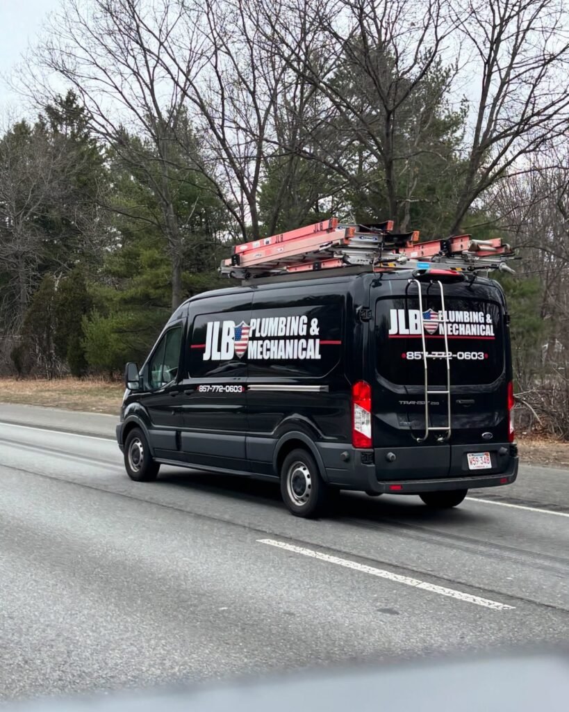JLB Plumbing van